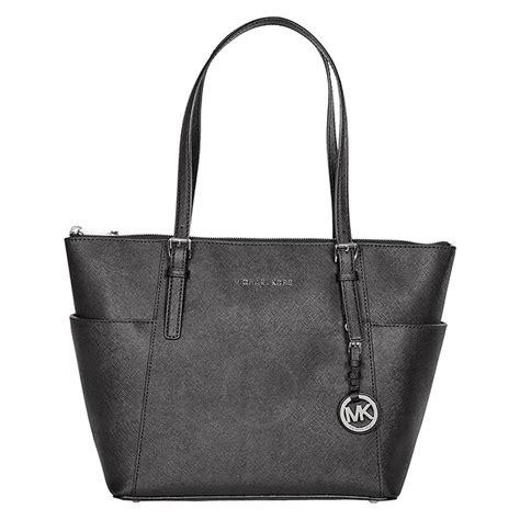 michael kors 30f2sttt8l|Jet Set Saffiano Leather Top.